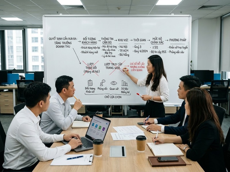 Thu thập dữ liệu thị trường từ nguồn sơ cấp và thứ cấp như thế nào?